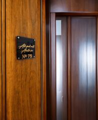 Pleksi Kişiye Özel Kapı Numarası Ev Hediyesi 20 X 20 cm