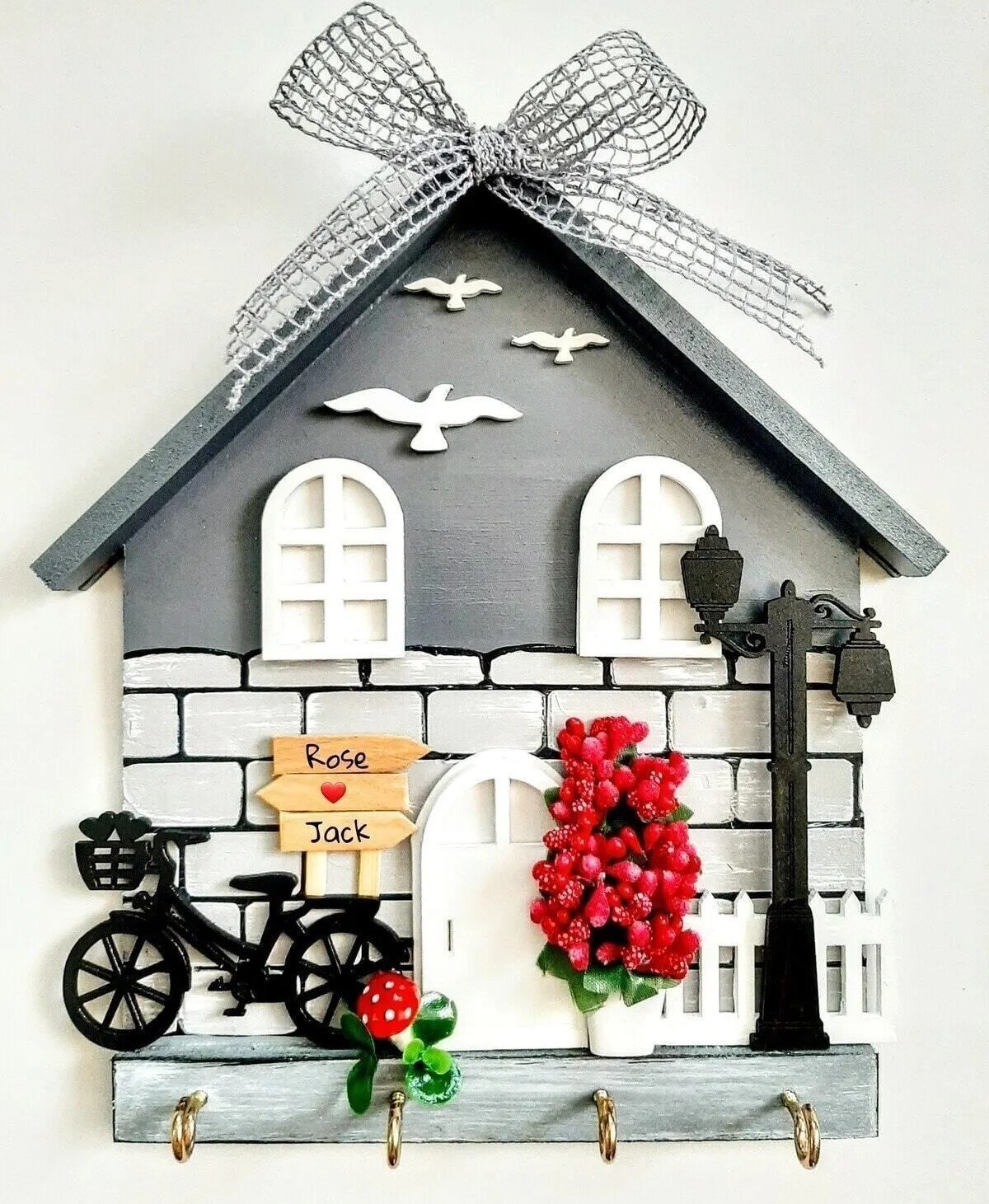 Çeyizlik Duvar Dekoru   Anahtarlık Askısı