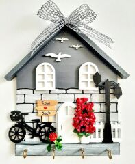 Çeyizlik Duvar Dekoru   Anahtarlık Askısı