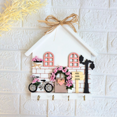 Hediyelik Anahtarlık Askısı Soft Pudra Renkli 23 X 25 CM