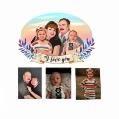 Sevdiklerinizi Bir Araya Getiren Eşsiz Dijital İllüstrasyon