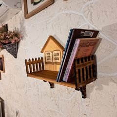 Ahşap Duvar Rafı - İsme Özel Tasarım ile Duvar Dekorasyonu