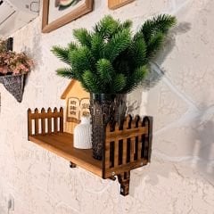 Ahşap Duvar Rafı - İsme Özel Tasarım ile Duvar Dekorasyonu