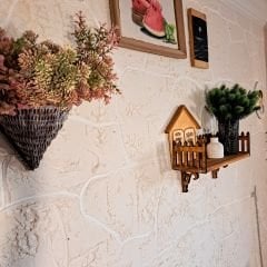 Ahşap Duvar Rafı - İsme Özel Tasarım ile Duvar Dekorasyonu