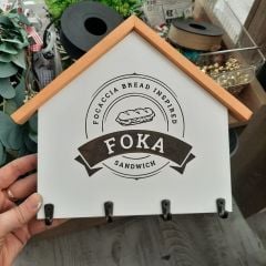 İşyerinize Özel Logo Çalışması - Anahtarlık Askısı 24 x 21 cm