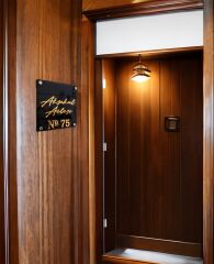 Pleksi Kişiye Özel Kapı Numarası Ev Hediyesi 20 X 20 cm