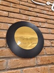 Kişisel Favori Şarkı İsimli Plak Duvar Dekoru Sevgiliye Hediye