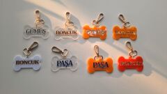 Sevimli Dostlarınız İçin İsimlik - Künye 7 cm X 4 cm