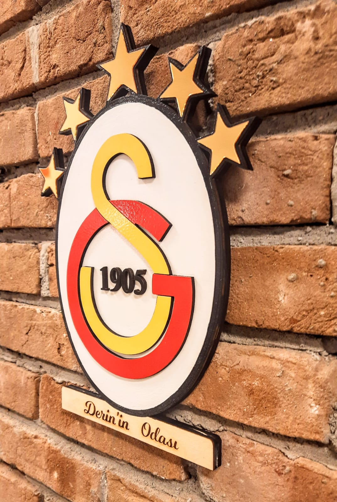Kişiye Özel İsimli Futbol Logo Taraftar