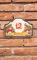 Kişiye Özel Kapı Numarası El İşçiliği