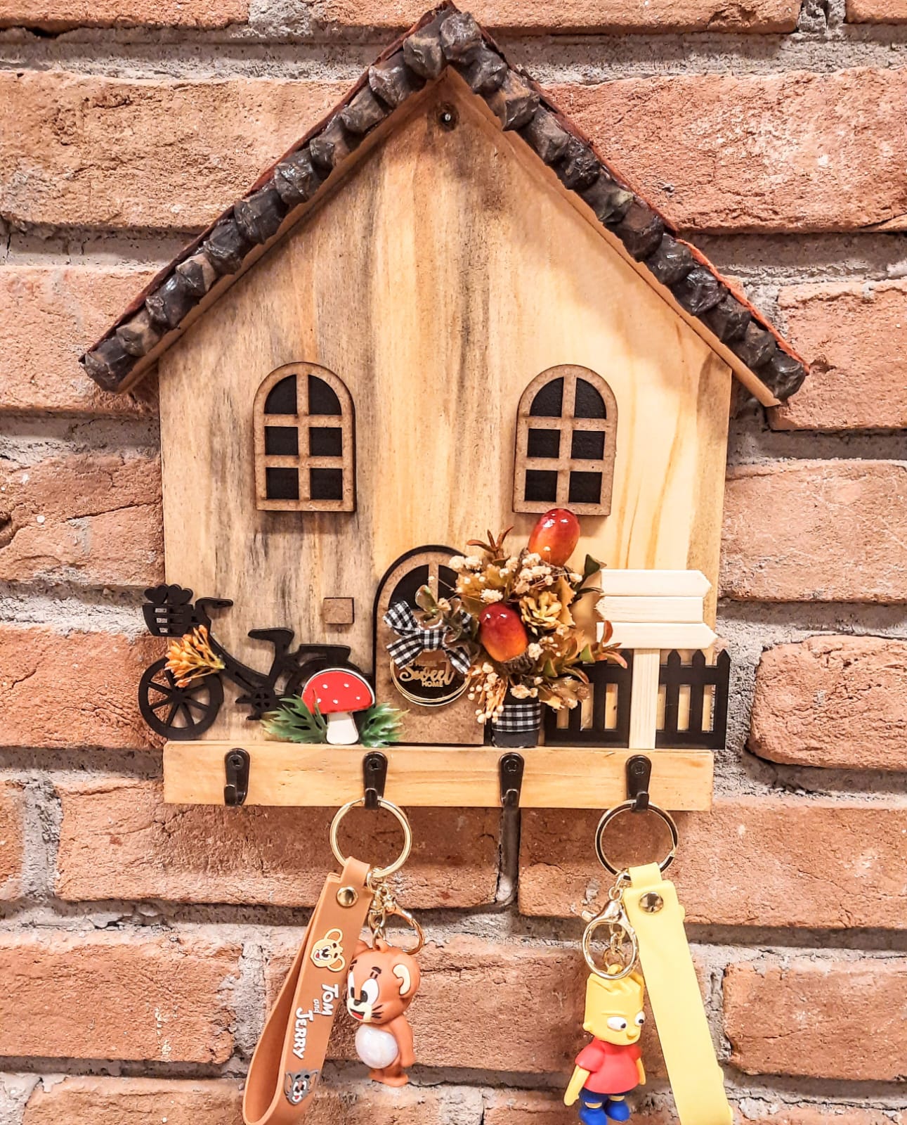 Anahtarlık Askısı Köy Konsept Temalı