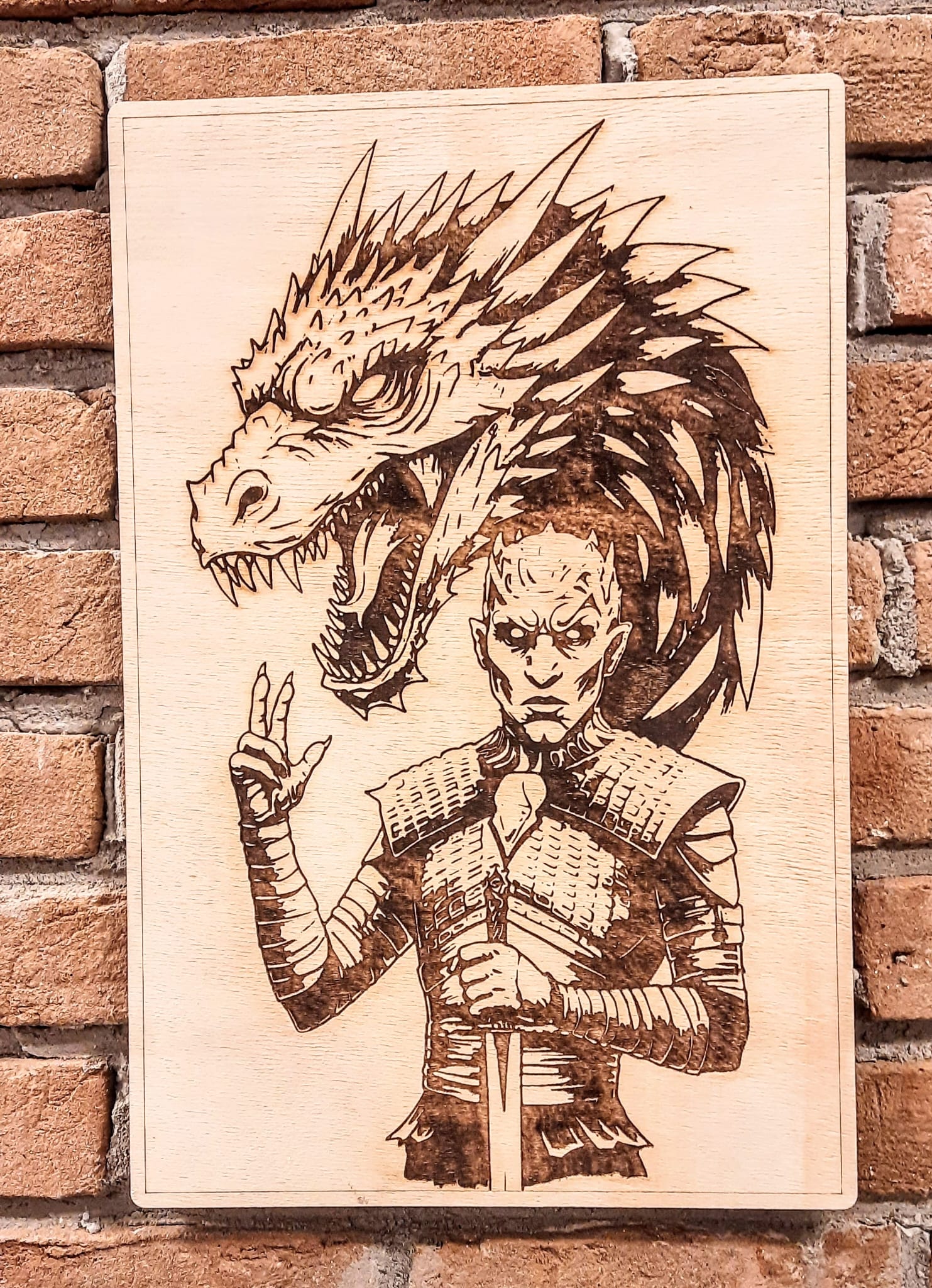 Duvar Dekorasyonu Gecenin Kralı Night King